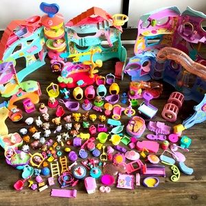 Huge Littlest PetShop Lot